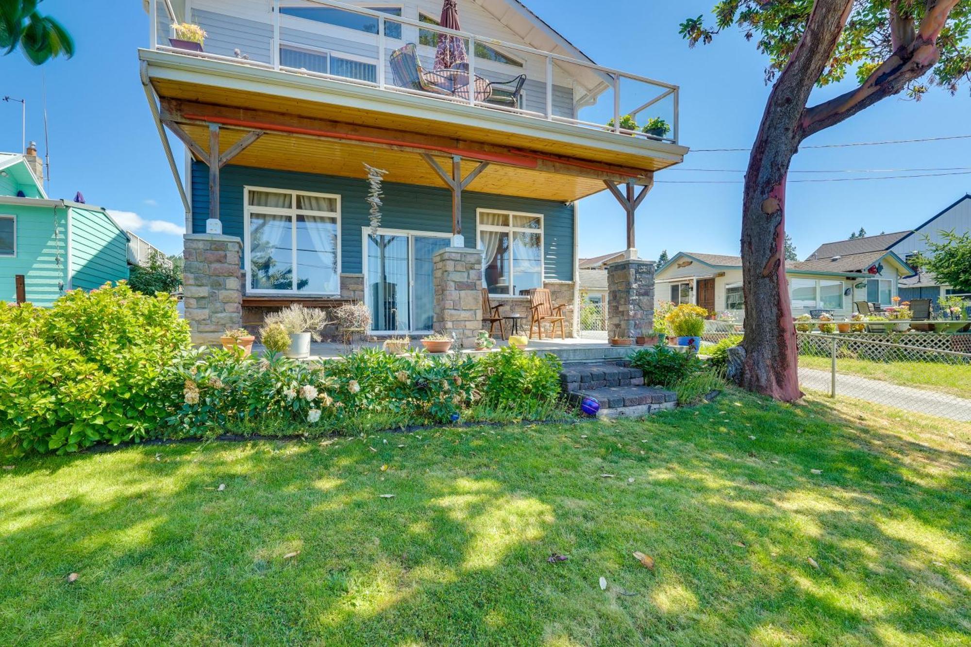 Camano Home With Ocean-View Deck - Walk To Water! Exteriér fotografie