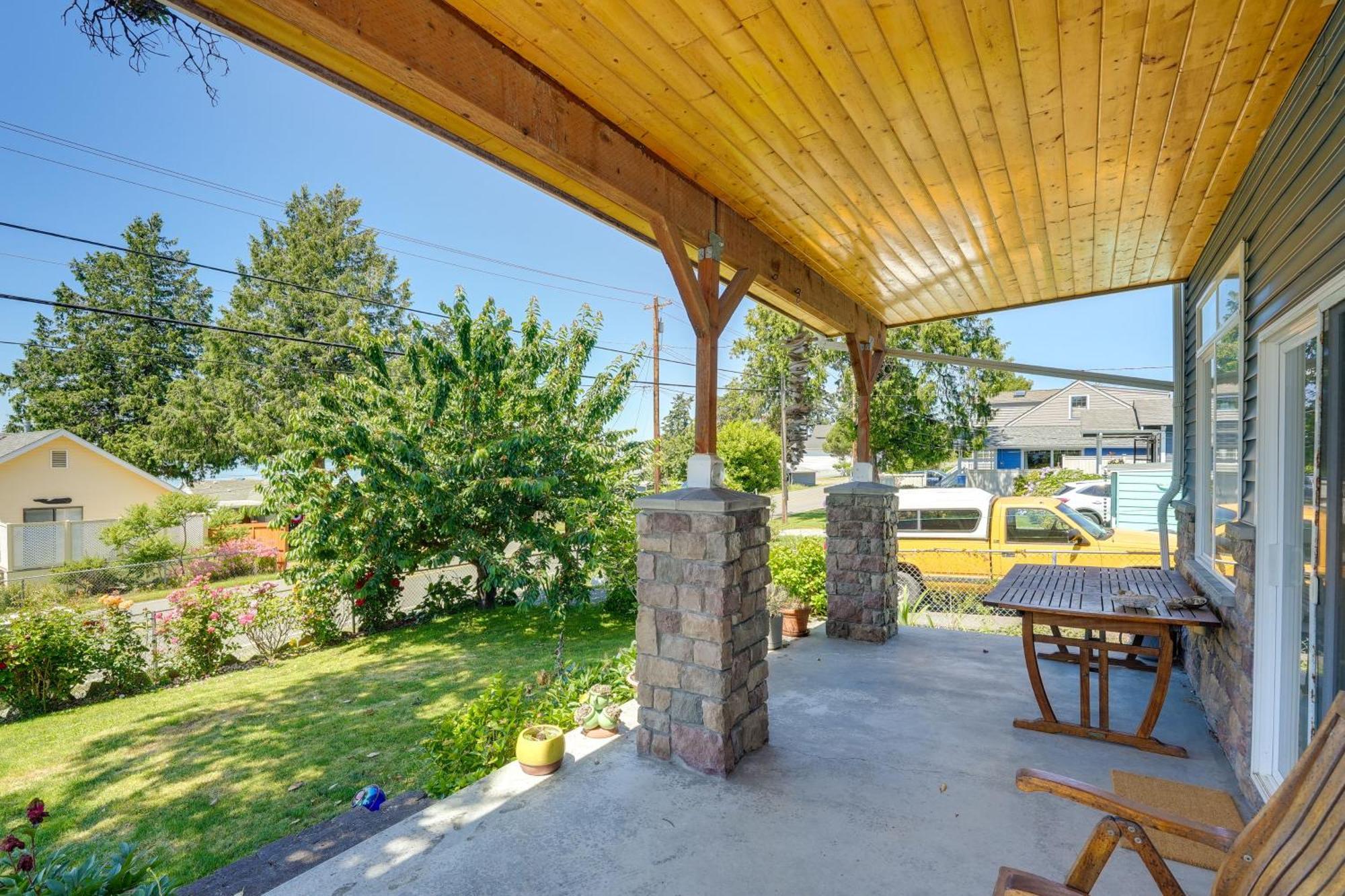 Camano Home With Ocean-View Deck - Walk To Water! Exteriér fotografie