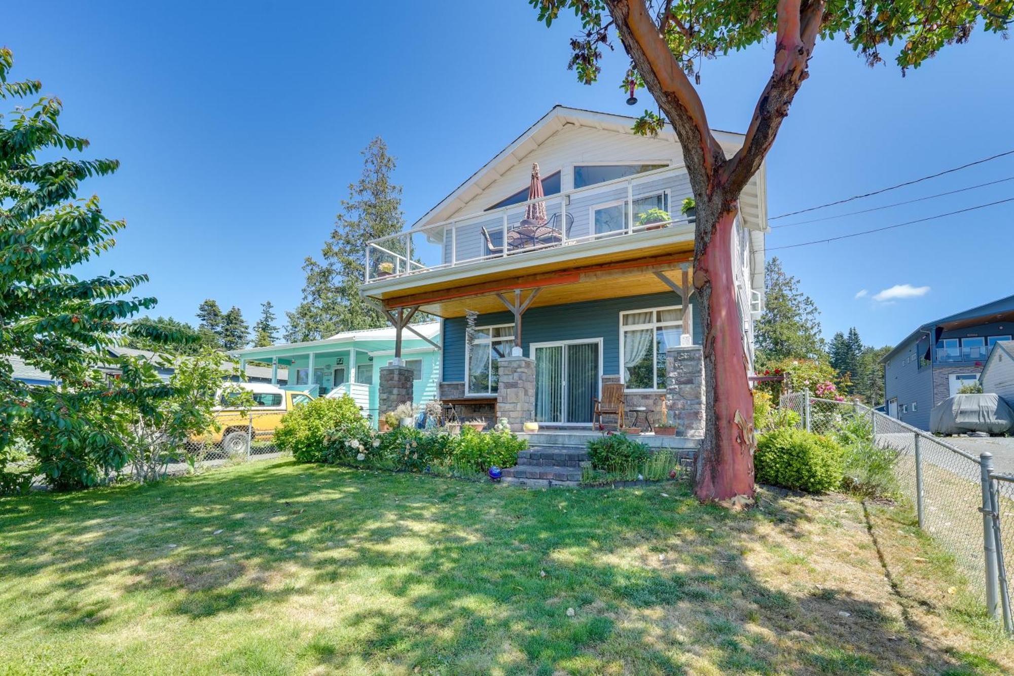 Camano Home With Ocean-View Deck - Walk To Water! Exteriér fotografie